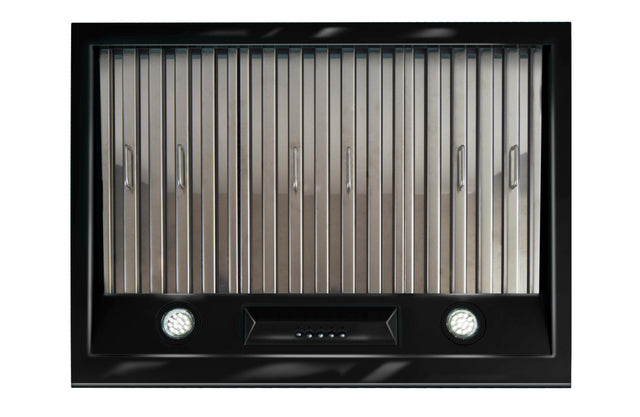 Unique 30' Classic Retro Midnight Black Range Hood UGP-30CR RH B