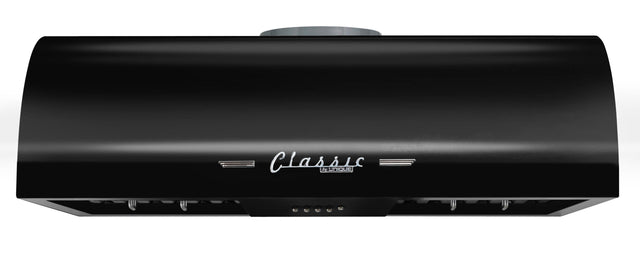 Unique 30' Classic Retro Midnight Black Range Hood UGP-30CR RH B