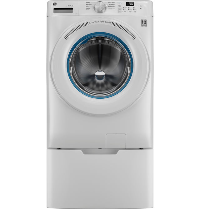 GE® ENERGY STAR® 4.6 cu. ft. Capacity Smart Front Load Washer with UltraFresh Vent System with OdorBlock™ GFW350SSYWW