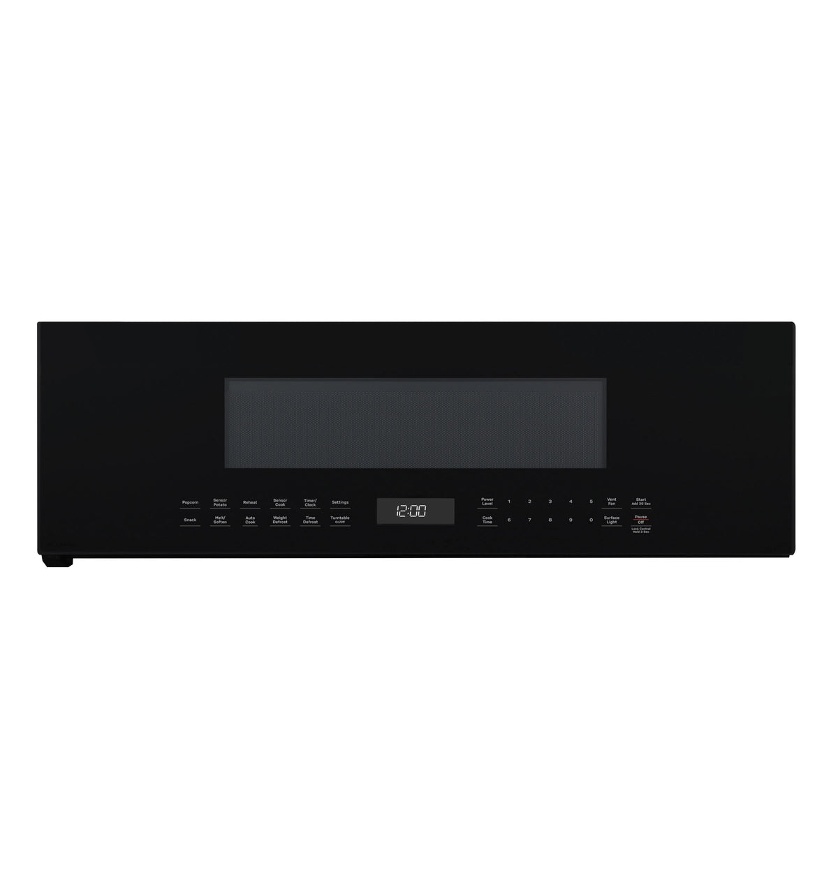 GE Profile 1.2 Cu. Ft. Over-the-Range Low Profile Sensor Microwave Oven UVM9125DYBB