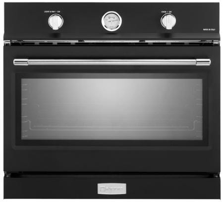 Verona VEBIG30NE 30 inch Built-In Gas Single Wall Oven with 3.5 cu. ft. Capacity and Convection (Matte Black)