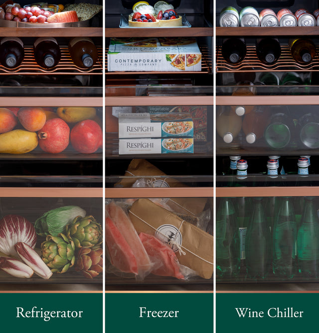 Café™ ENERGY STAR® 22.9 Cu. Ft. Smart Counter-Depth Quad-Door Refrigerator in Platinum Glass with Dual-Dispense AutoFill Pitcher CHE23DM5WS5