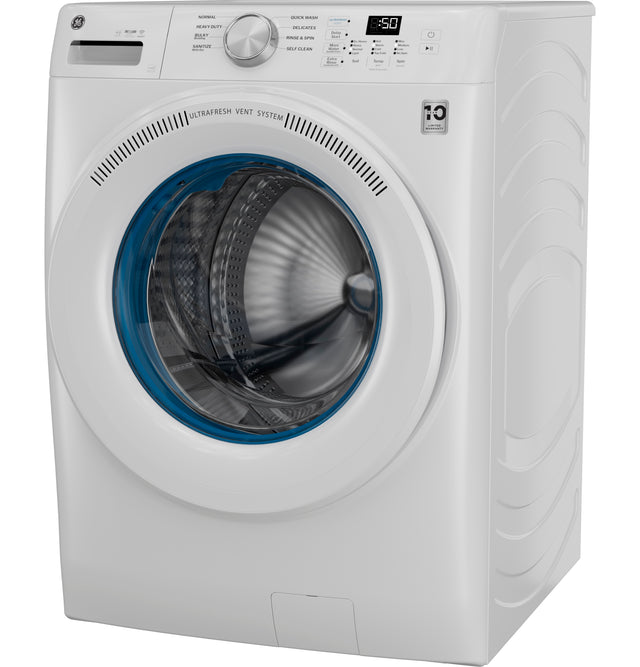 GE® ENERGY STAR® 4.6 cu. ft. Capacity Smart Front Load Washer with UltraFresh Vent System with OdorBlock™ GFW350SSYWW