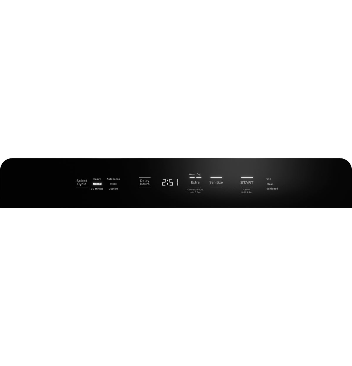 GE Profile™ ENERGY STAR® Smart Compact Dishwasher for Countertop or Built-In PZF560HGWBB