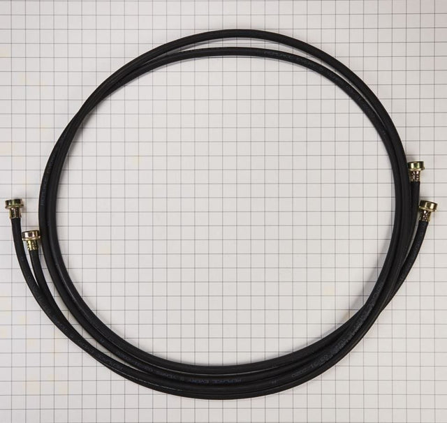 6-FT Rubber Hot & Cold Fill Hose Set W11085908