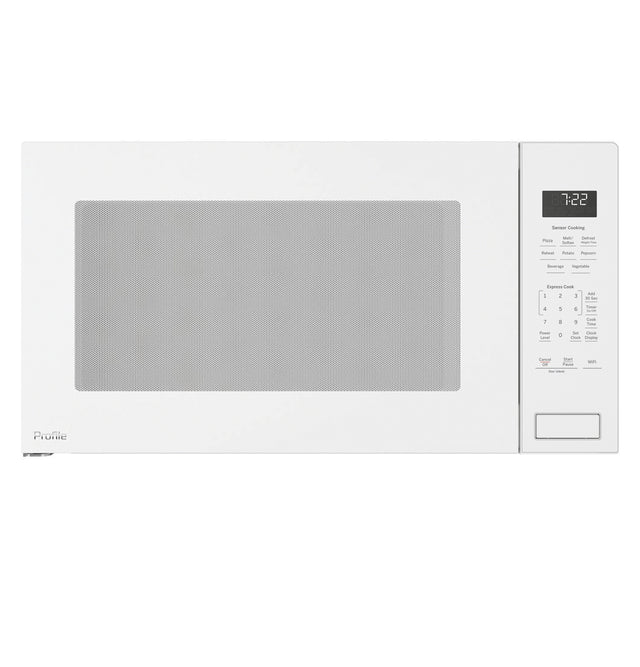 GE Profile™ 2.2 Cu. Ft. Built-In Sensor Microwave Oven PCWK22U1WWW
