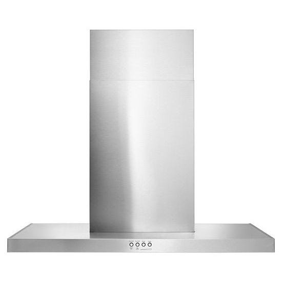 Whirlpool 30" Stainless Steel Wall Mount Flat Range Hood WVW57UC0FS