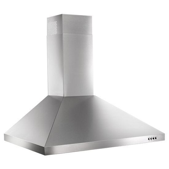 Whirlpool 36" Stainless Steel Wall Mount Flat Range Hood WVW57UC6FS