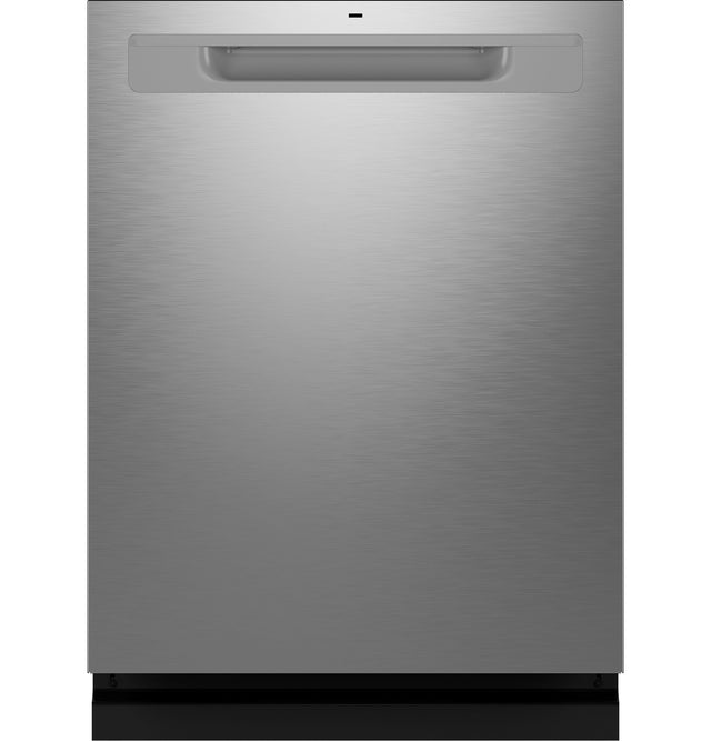 GE Fingerprint Resistant Top Control with Stainless Steel Interior Dishwasher with Sanitize Cycle GDP670SYVFS
