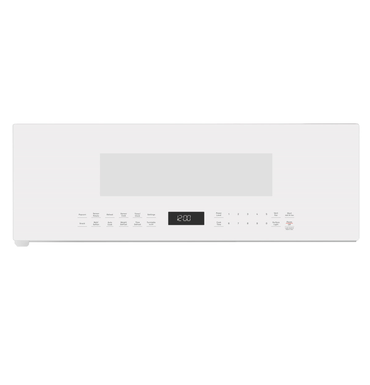 GE Profile 1.2 Cu. Ft. Over-the-Range Low Profile Sensor Microwave Oven UVM9125DYWW