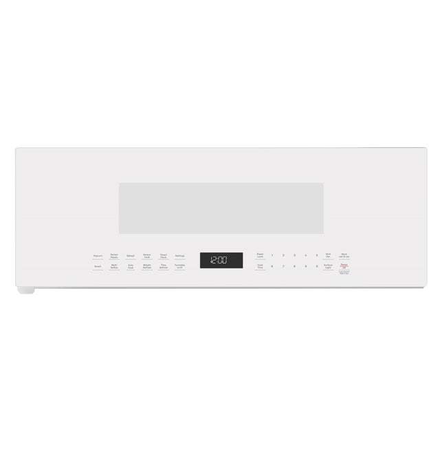 GE Profile 1.2 Cu. Ft. Over-the-Range Low Profile Sensor Microwave Oven UVM9125DYWW