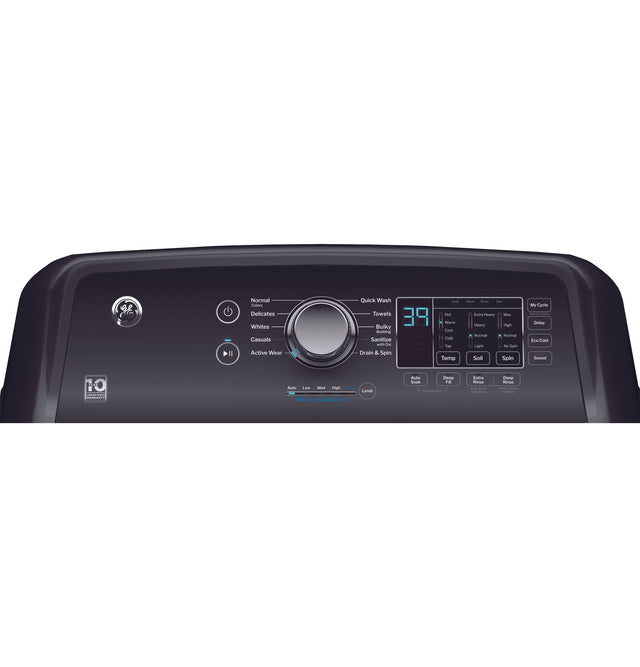 GE® 4.5 cu. ft. Capacity Washer with Water Level Control GTW585BPVDG