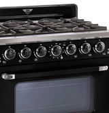 Classic Retro by Unique 36” Pro Convection Gas Range UGP-36CR B