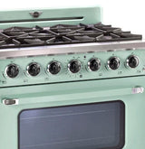 Classic Retro by Unique 36” Pro Convection Gas Range UGP-36CR LG