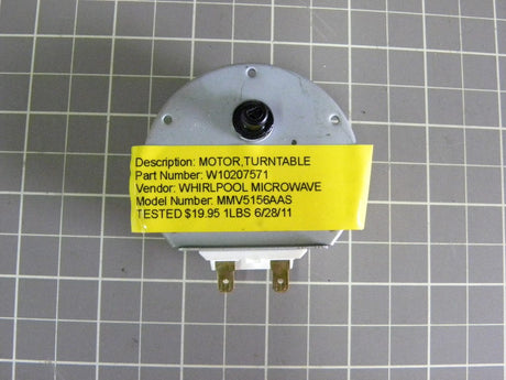 Turntable Motor W10207571
