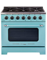 Classic Retro by Unique 36” Pro Convection Gas Range UGP-36CR T