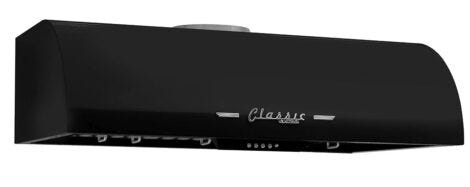 Unique 36' Classic Retro Midnight Black Range Hood UGP-36CR RH B