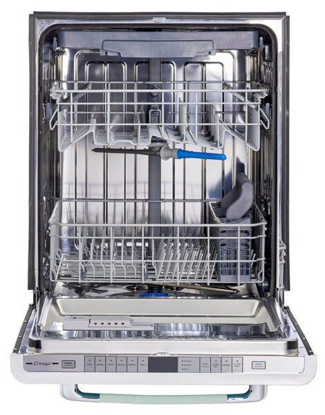 Unique Classic Retro Dishwasher Summer Mint Green UGP-24CR DW LG