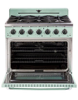 Classic Retro by Unique 36” Pro Convection Gas Range UGP-36CR LG