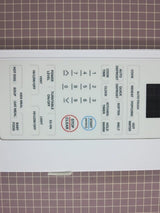 LG Microwave Control Panel (White) ACM49437001