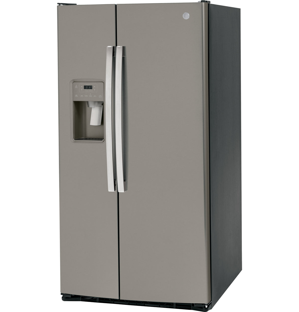 GE® 25.3 Cu. Ft. Side-By-Side Refrigerator GSS25GMPES