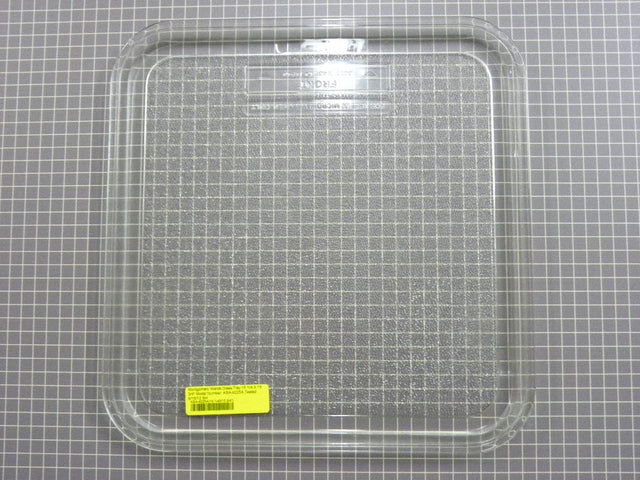 Montgomery Wards Microwave Glass Tray (15 1/4" x 15 3/4") KSA-8225A