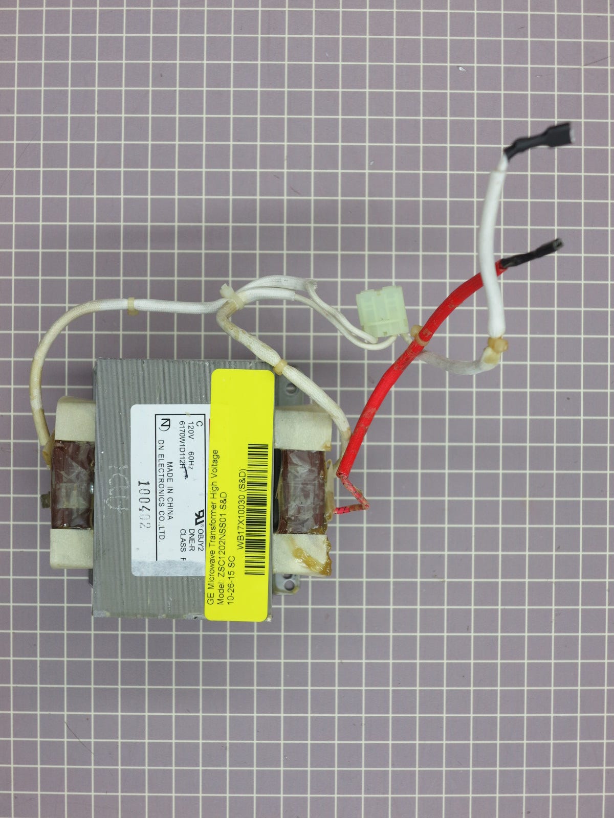 High Voltage Transformer WB17X10030