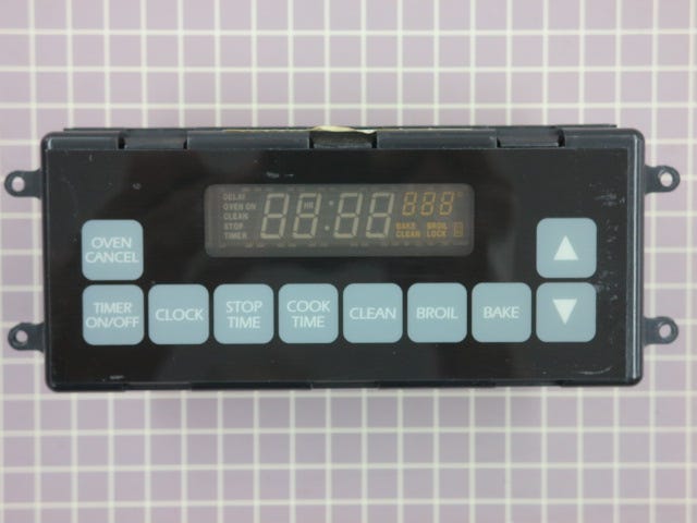 Electronic Clock Control and Overlay 315851B