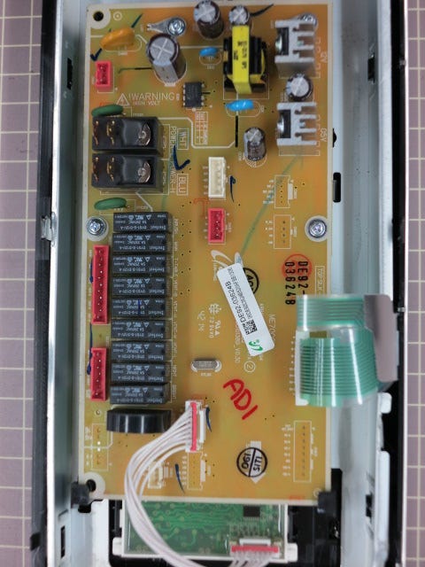 Control Panel DE94-03161C
