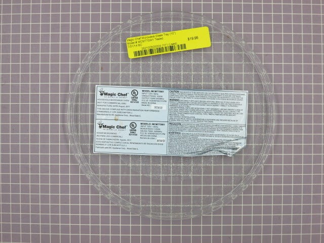 Glass Tray (10") 262100500004