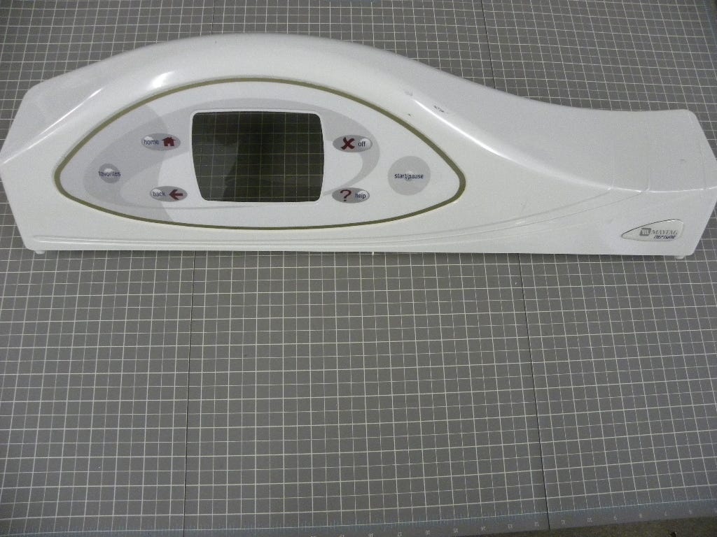 Maytag Washer/Dryer LCD Console w/Membrane (Bisque) 22003241
