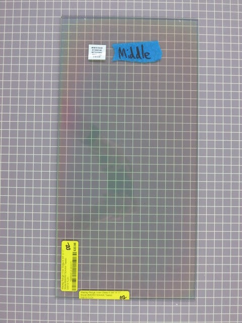 Maytag Range Inner Glass (8 3/8" x 17") 74003320