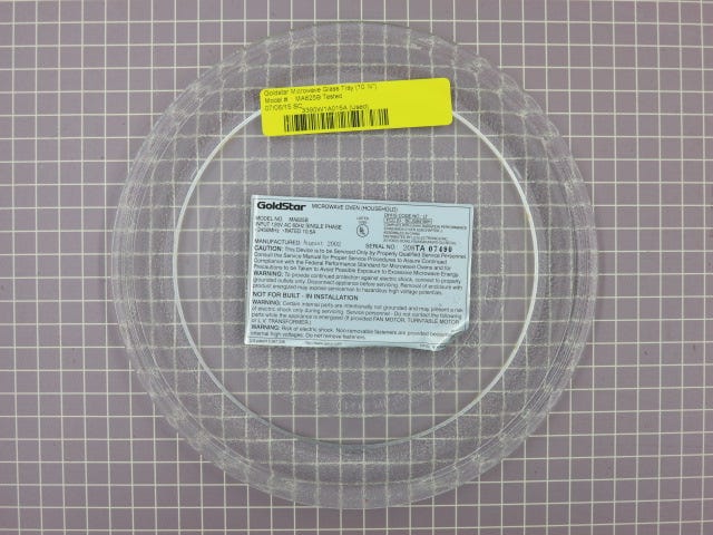 Glass Tray (10 1/4") 3390W1A015A