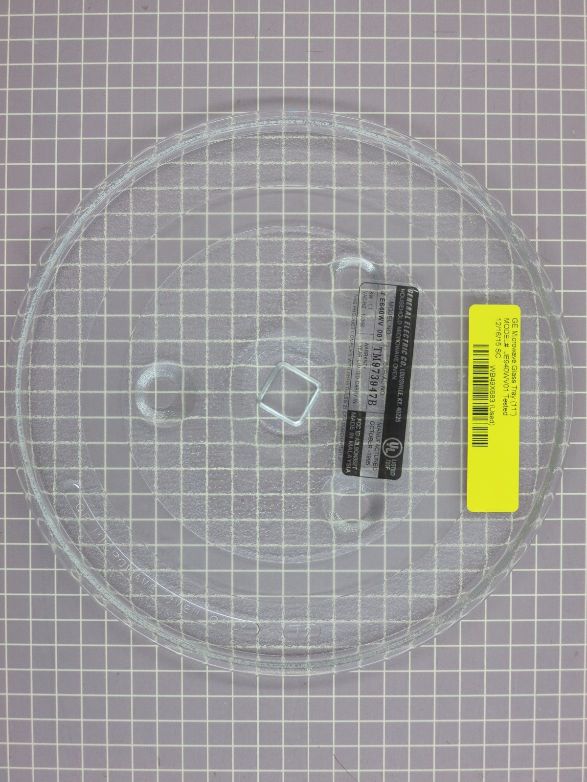 Glass Tray (11") WB49X683