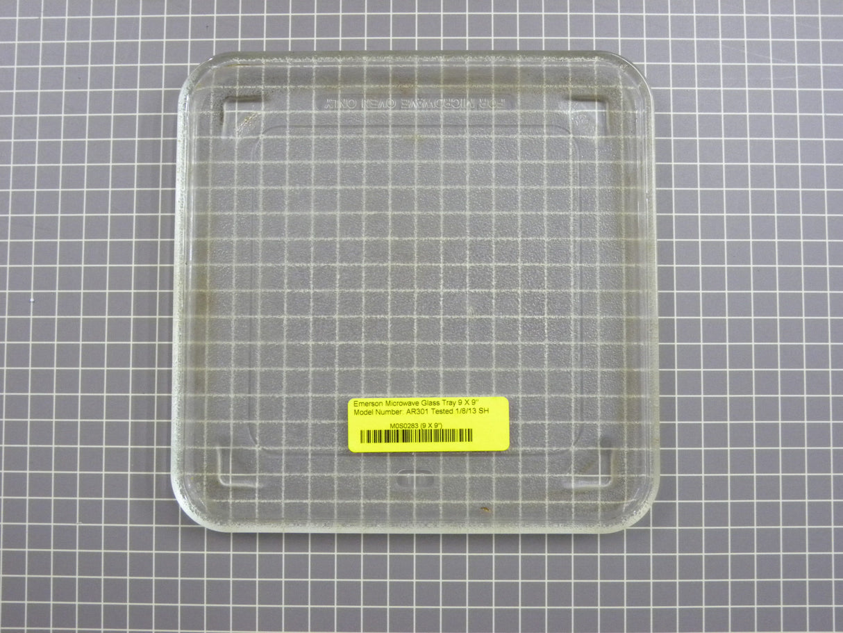 Glass Tray (9" x 9") M0S0283