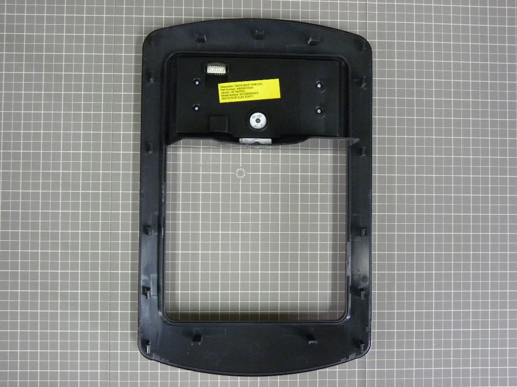 GE Refrigerator Dispenser Trim (SS) WR38X10424