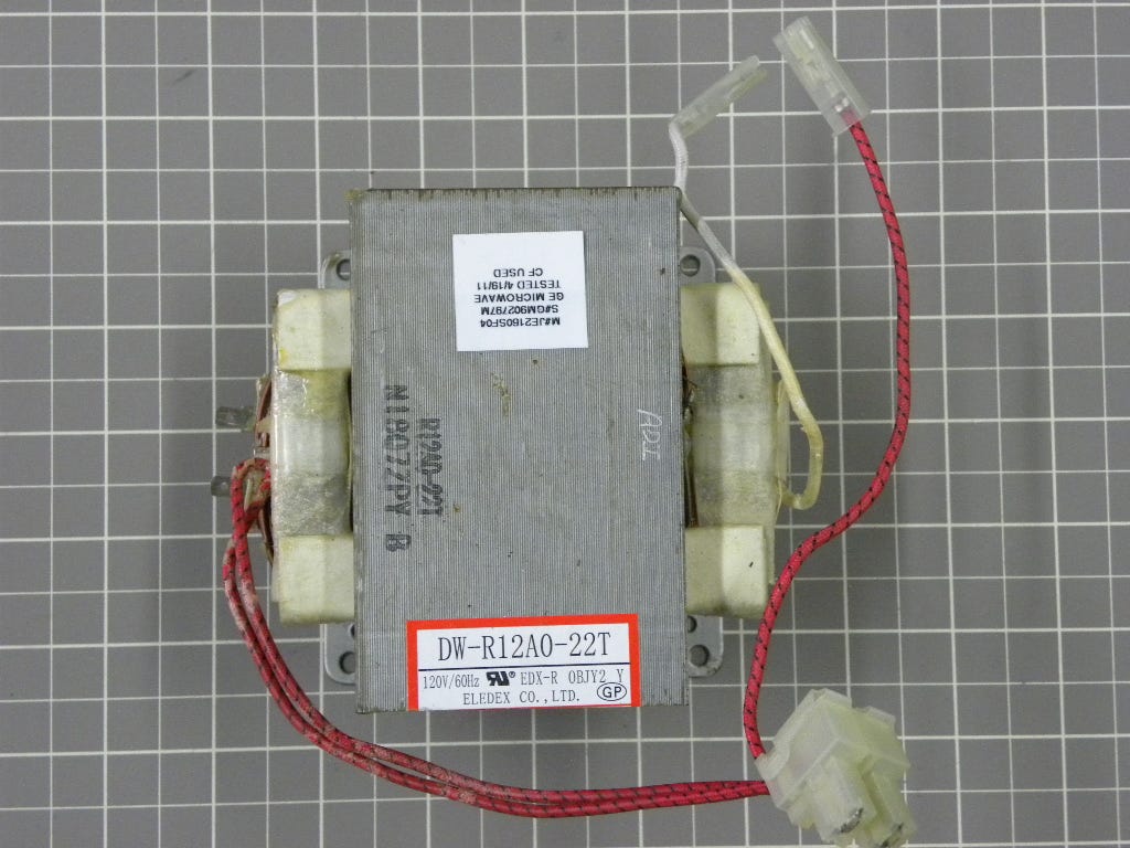 GE Microwave HV Transformer WB27X10888