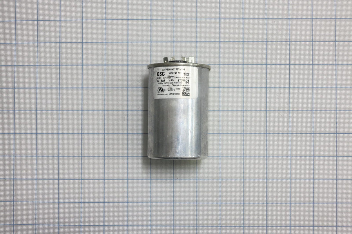 Capacitor 60+5uf +6% 50/60HZ 3100248.677