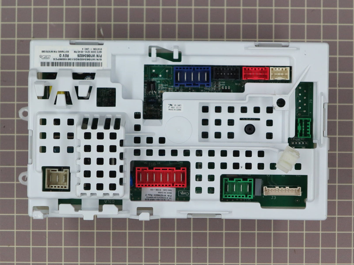 Control Board W10634026