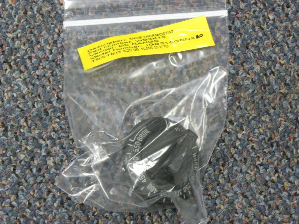 GE Range Thermostat Knob WB3K19