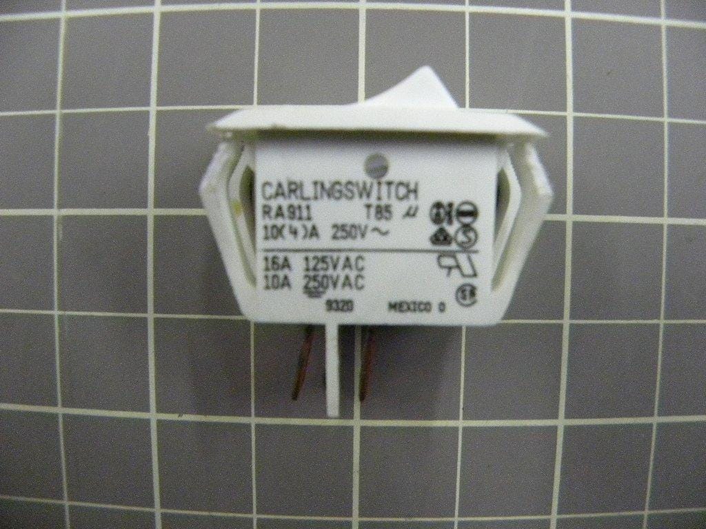 Whirlpool Oven Rocker Switch (White) 7403P314-60