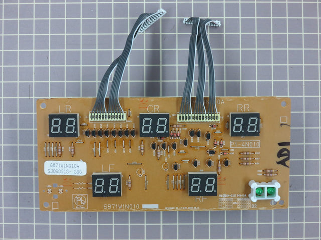Cooktop Display Control Board 6871W1N010A