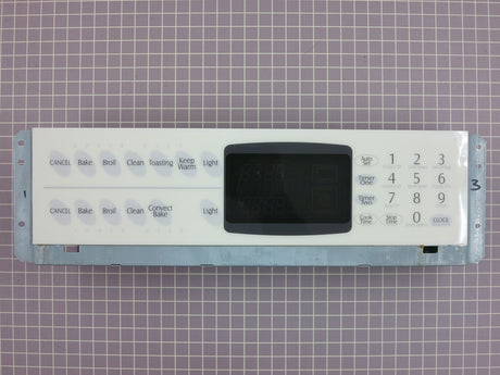 Electronic Clock Control with Overlay 74006217