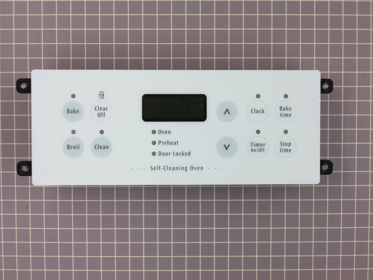Oven Control Board with Clock Overlay 316220804