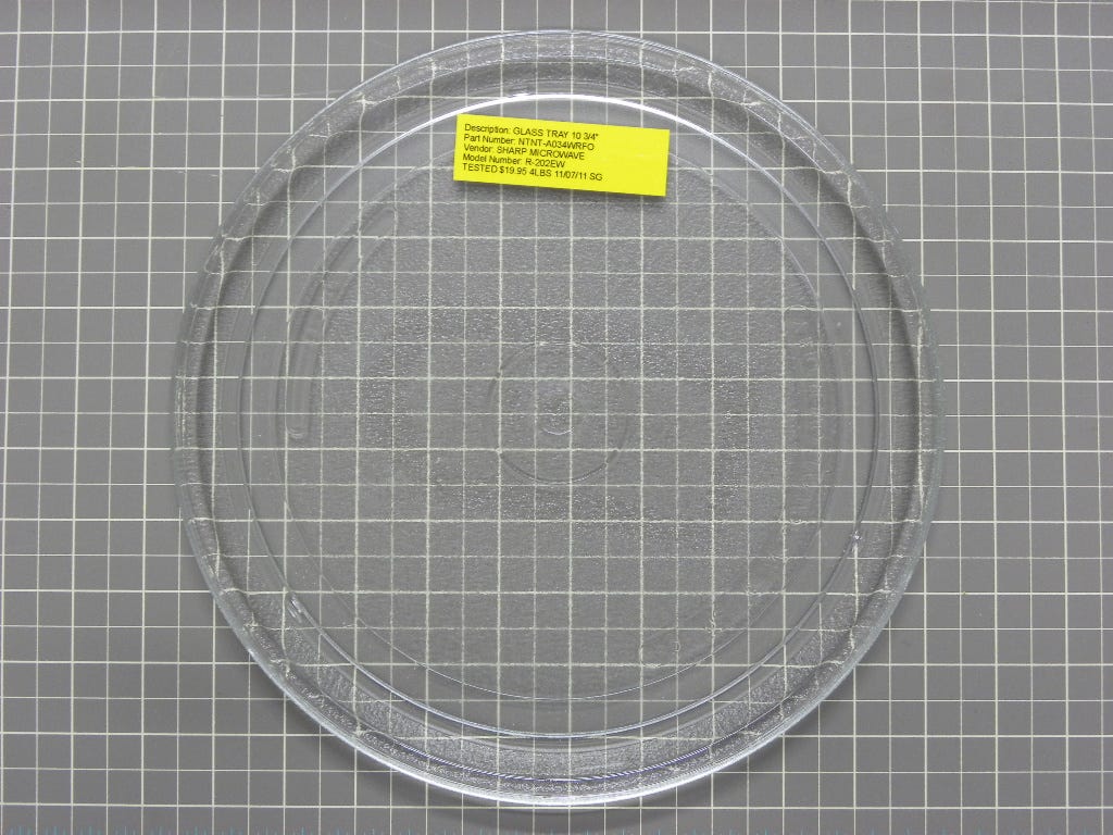 Glass Tray (10 5/8") NTNT-A034WRF0