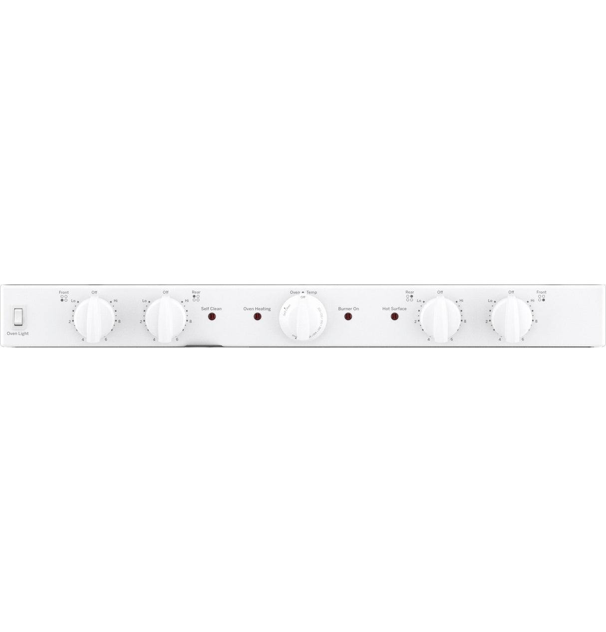 GE® ENERGY STAR® 30” Free-Standing Electric Radiant Smooth Cooktop Range JB480DYWW
