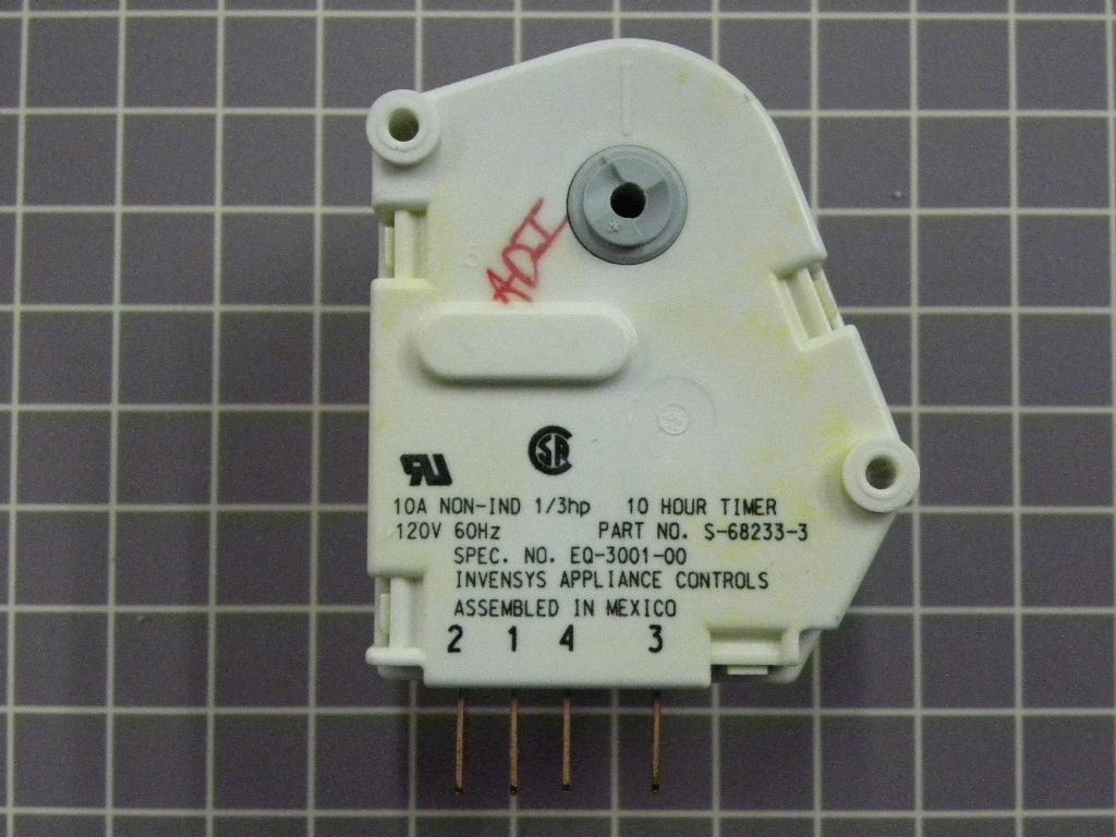 Defrost Timer WP68233-3