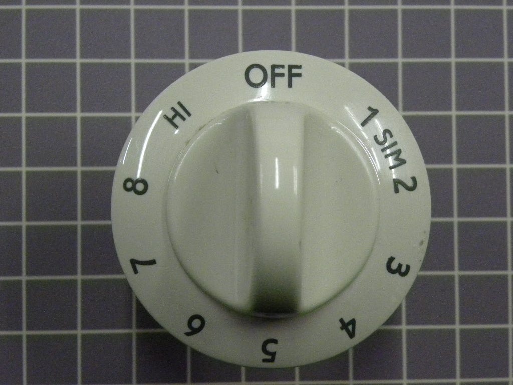 Control Knob 318016304