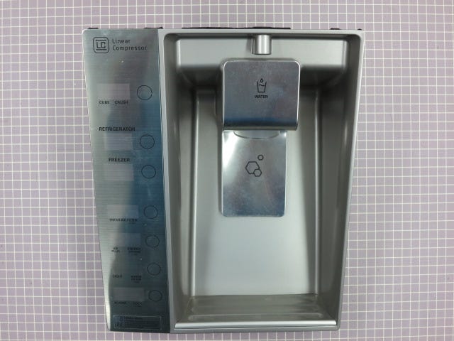 Dispenser Display Cover Assembly ACQ85430201