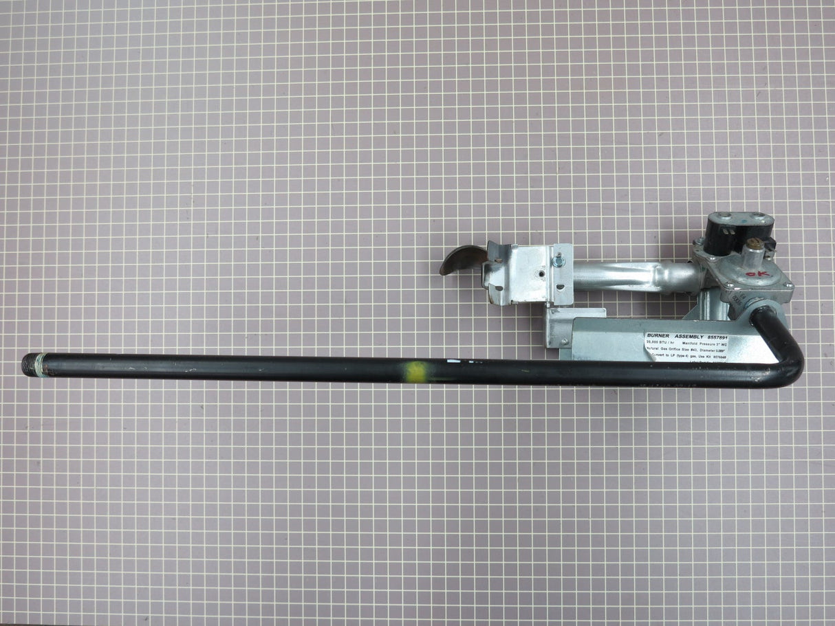 Burner and Gas Valve Assembly 8557891